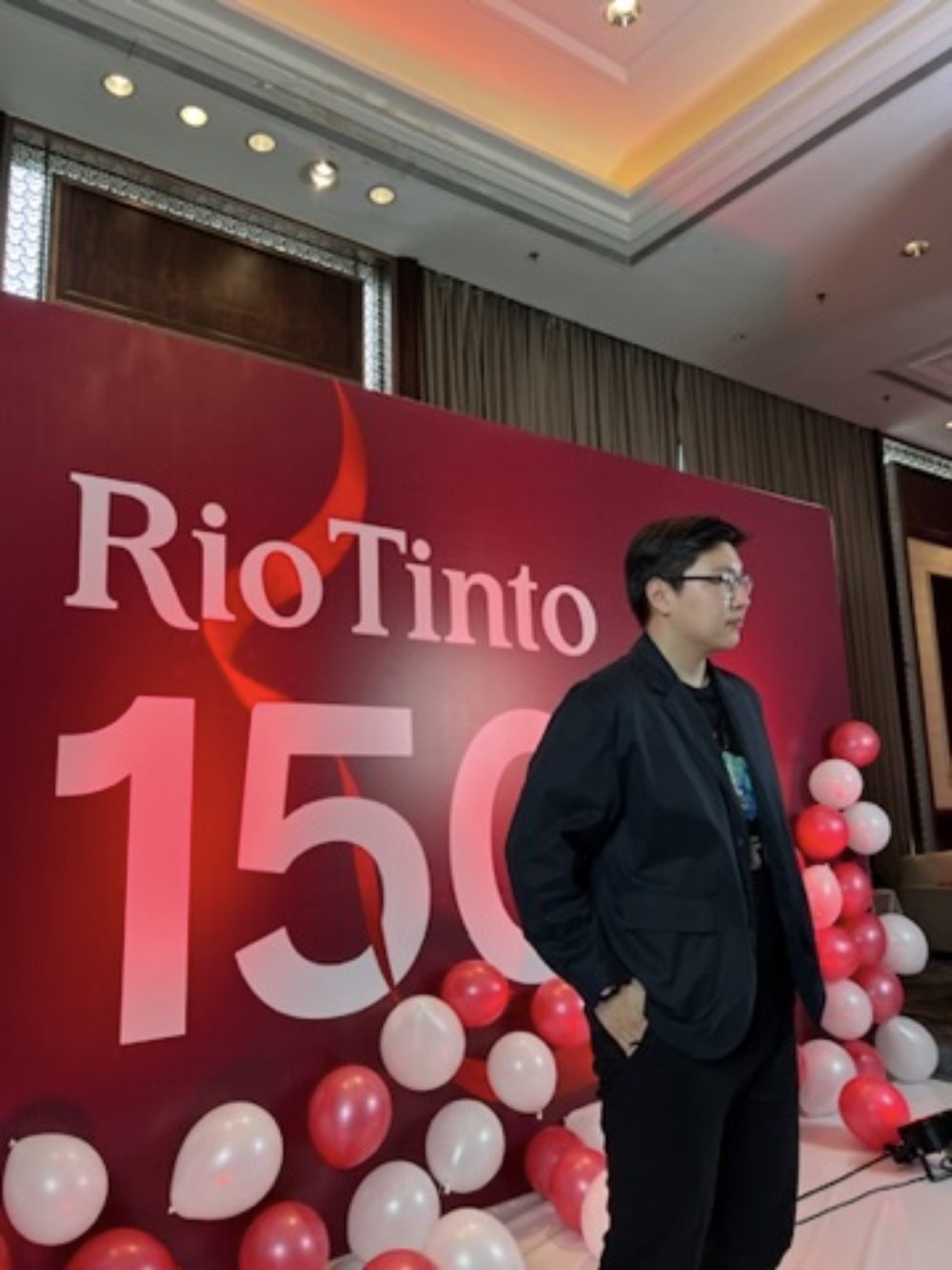 Anar at the Rio Tinto 150 years celebration